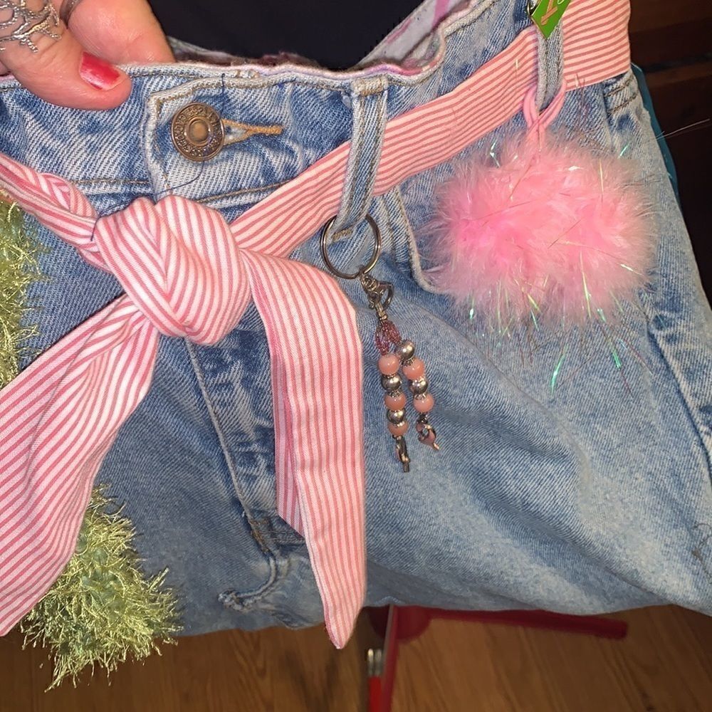 Purse Tote Bag Handmade OOAK Recycled Blue Jeans Levi’s